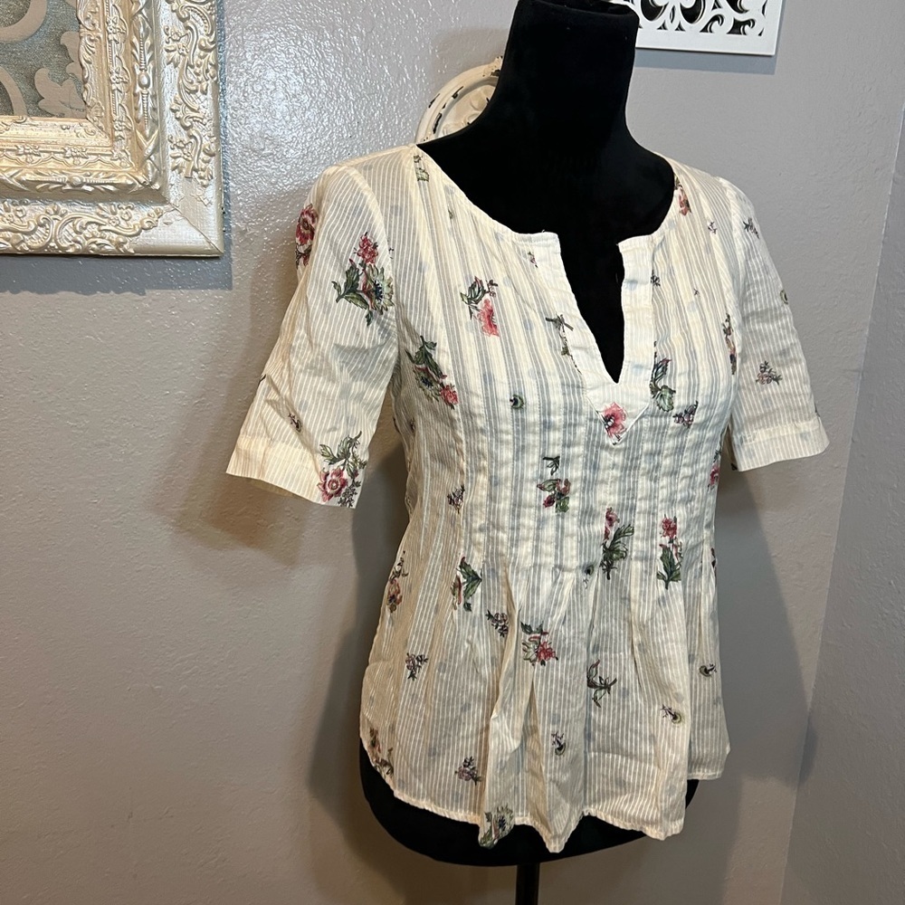 Maeve Floral Print Women's Top - Picture 6 of 13